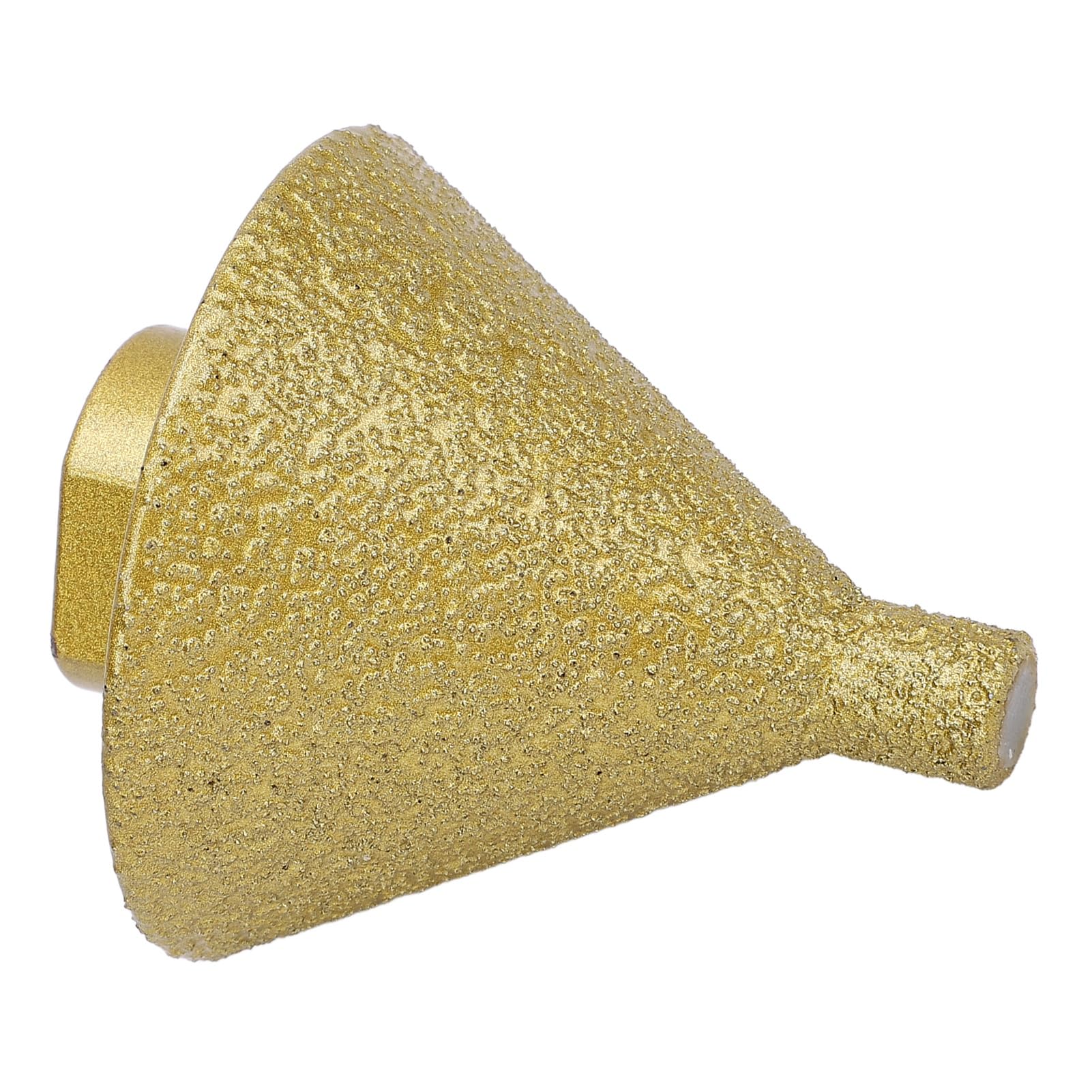 Angle Grinder Beveling Chamfer Bit, Tile Beveling Chamfer Bit Brazed for Angle Grinder, Dia 50mm, Effective for Reaming, Chamfering, Tools (M10) (M14)