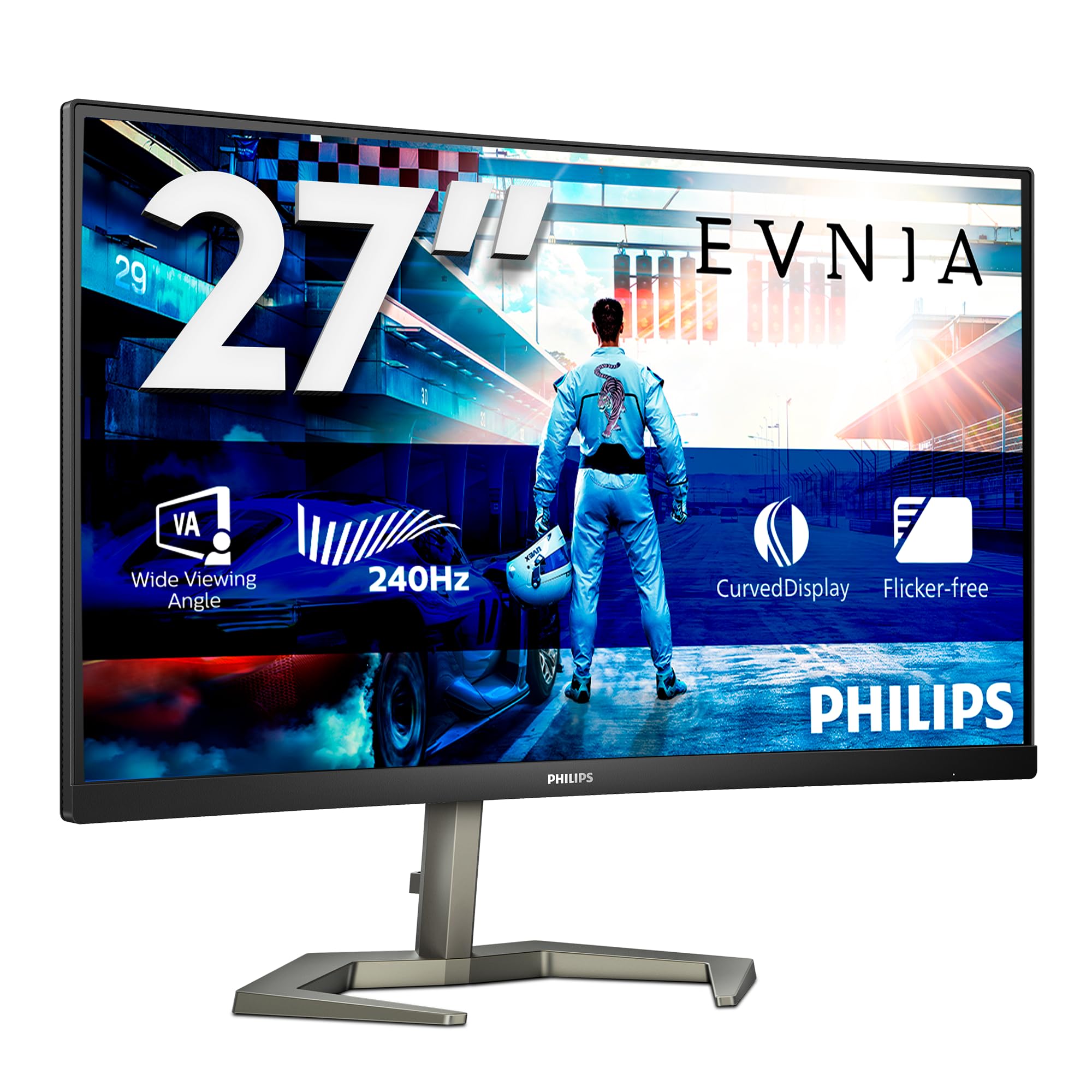 monitor curvo philips 27 pollici full hd 240 hz gaming