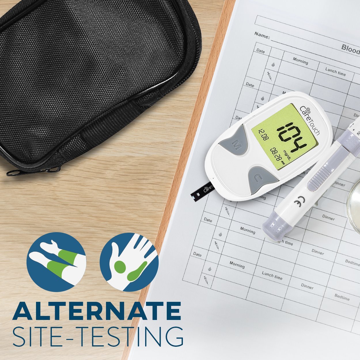 Buy Blood Glucose Monitor Kit Diabetes Testing Kit with 1