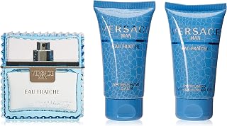 Versace Conjunto de fragrâncias Eau Fraiche Man, 3 unidades