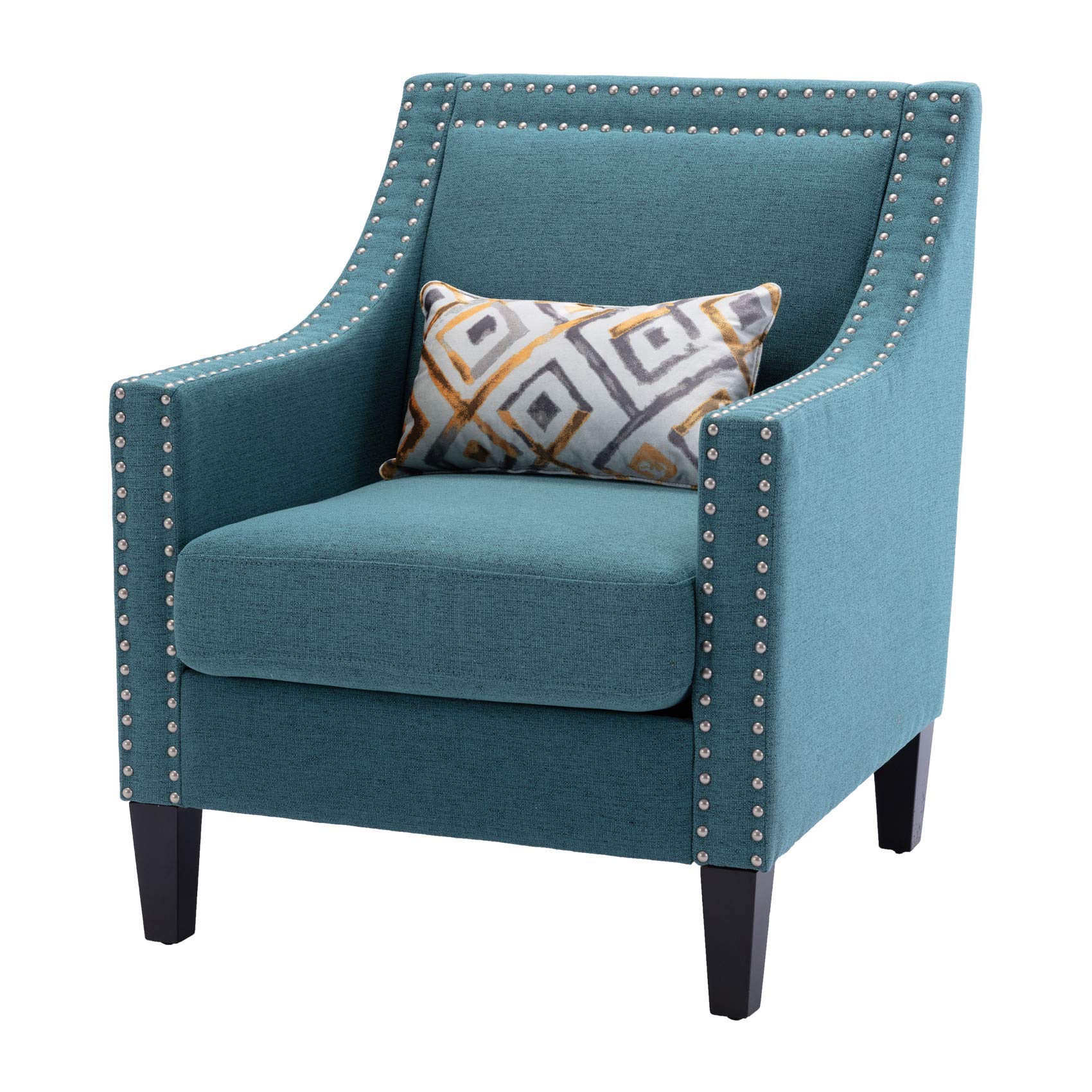 Buy Dolonm Accent Chair with Arms Mid Century Modern Decorative Side