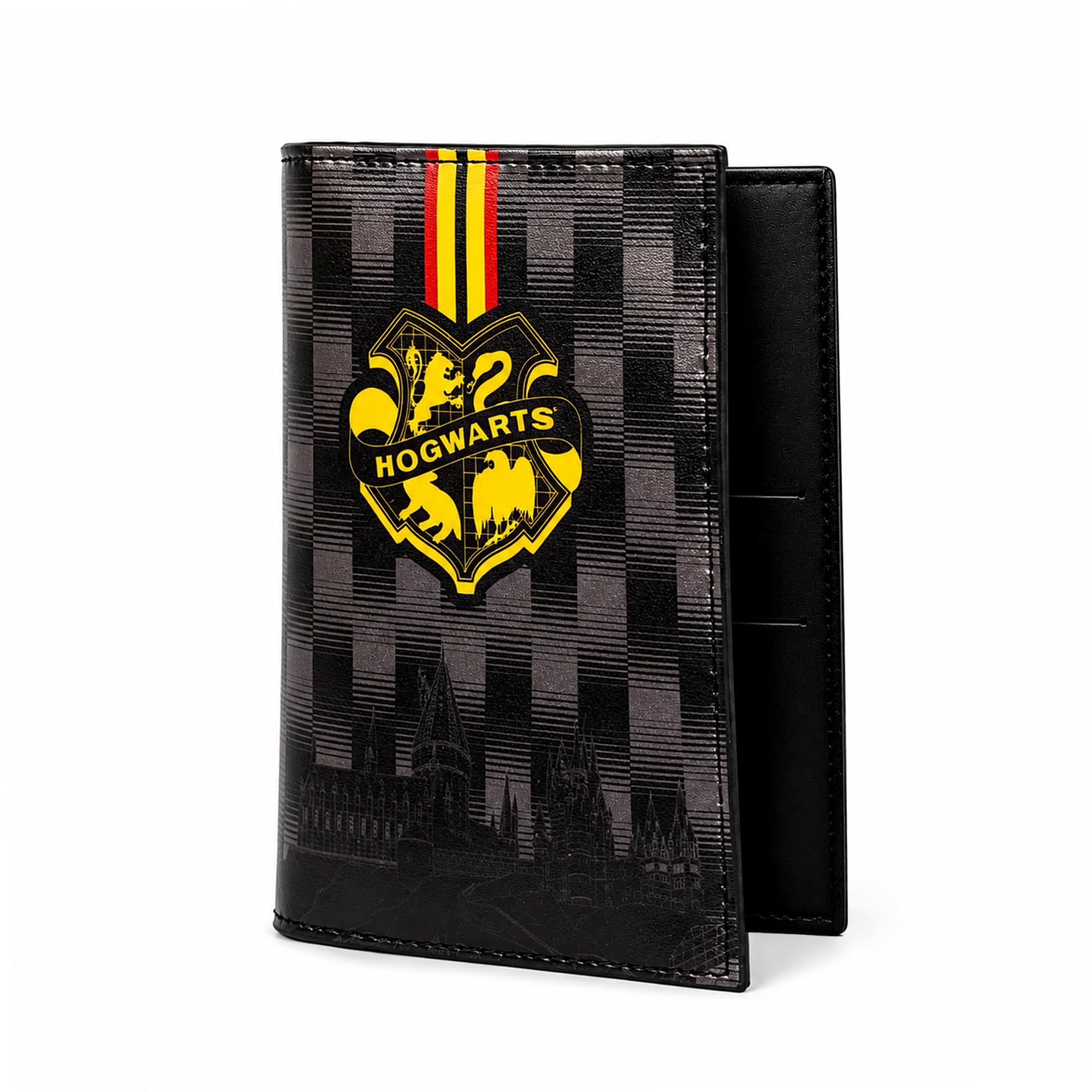 Harry Potter Hogwarts Express Passport Sleeve PU Travel Cover with Cards Slot | Ideal for Travel | Men, Women, Boys, Girls (Black & Red)-image-22