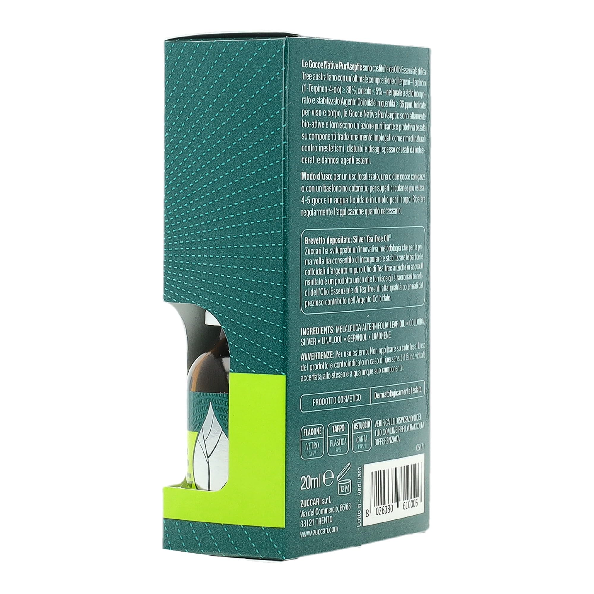 Zuccari - Zuccari Pur Aseptic Gocce Native Purificati Protettive 20ml - 982950937