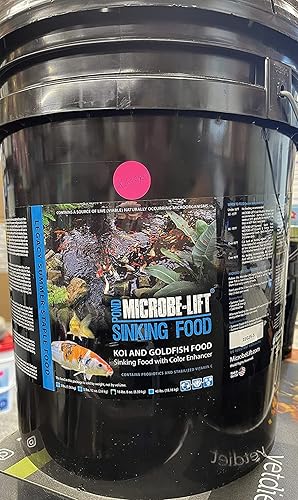 Miniatura 10 de MICROBE-LIFT MLLSPLG - Pellets de alimentos para peces hundidos para estanques, jardines acuáticos y fuentes, para peces vivos y koi, 5.75 libras