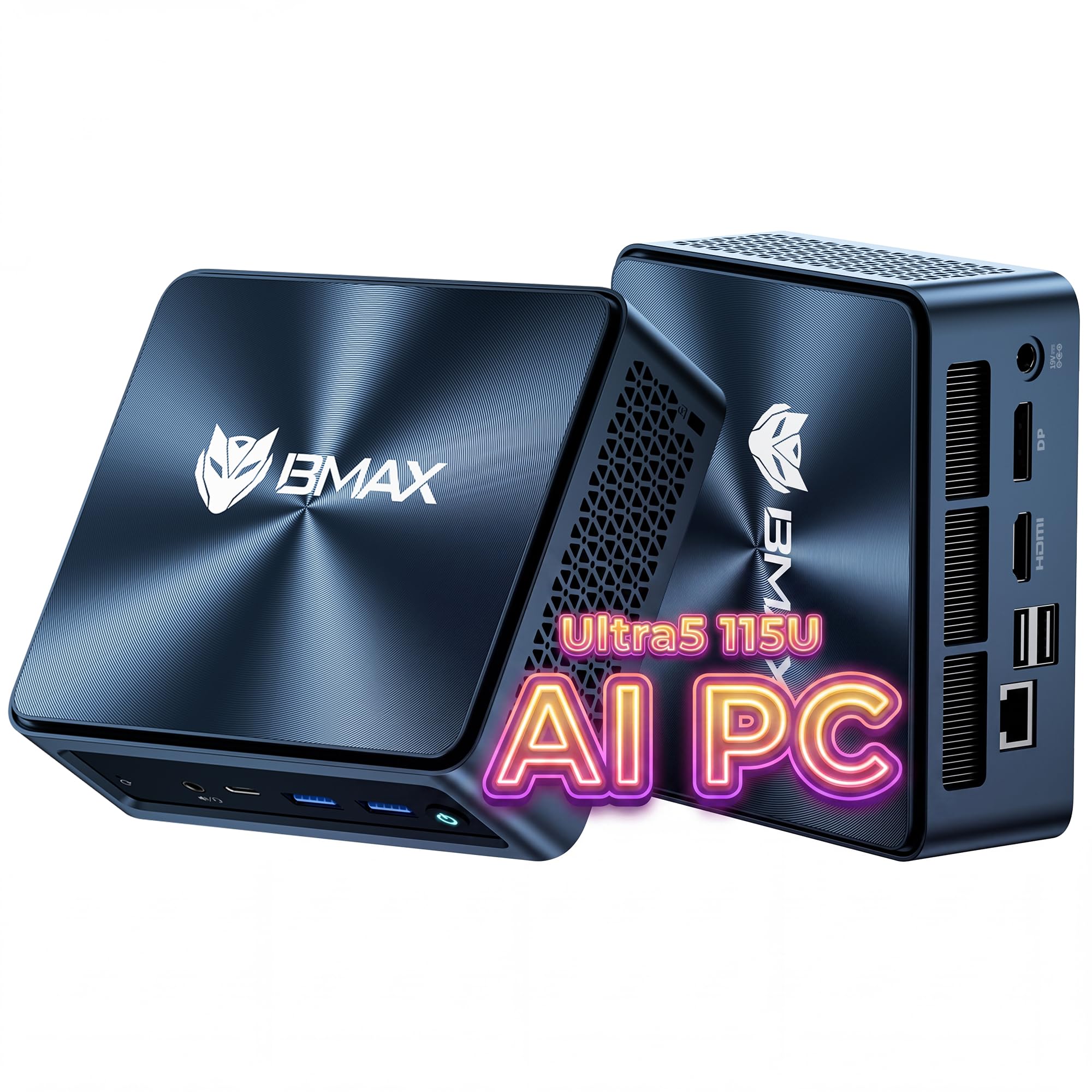 Amazon.co.jp: 高性能AIミニPC ミニパソコン Intel Core Ultra5 115U