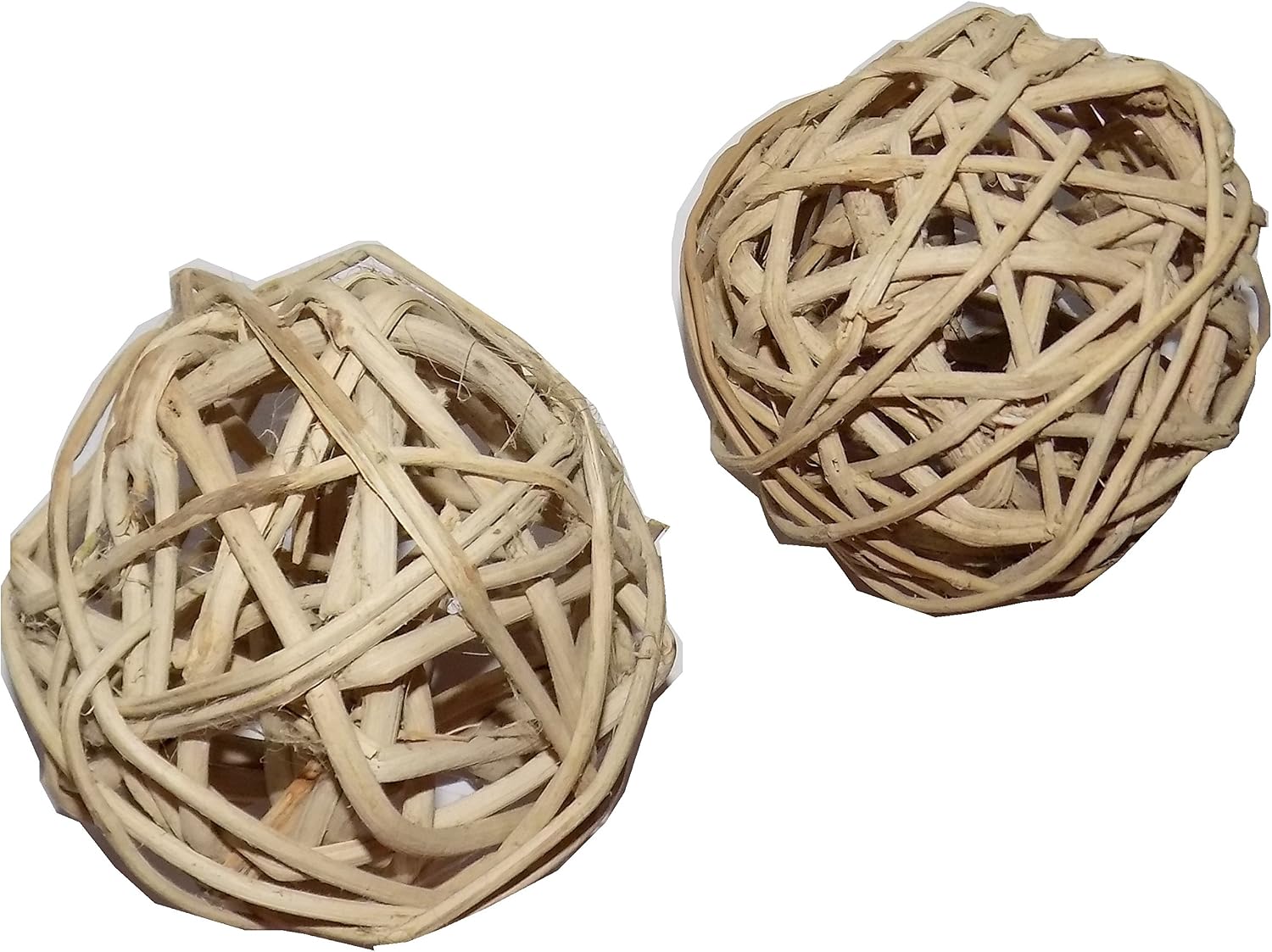 Eco Animal Pet Products All Natural Large Vine Balls - Chew Toy for Rabbits, Guinea Pigs, Chinchillas, Birds, Gerbils, Hamsters, and…