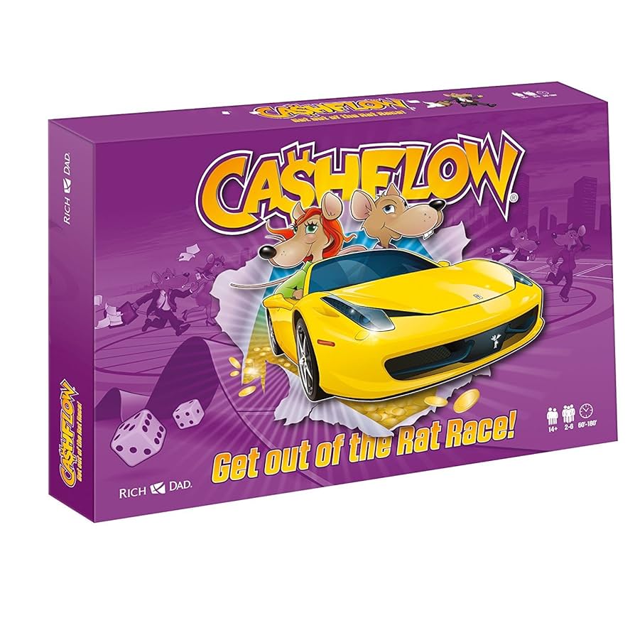 人生ゲーム Rich Dad Poor Dad  CASHFLOW101 English Amazon.com: The Rich Dad Cashflow 101 202 No More Rat Race