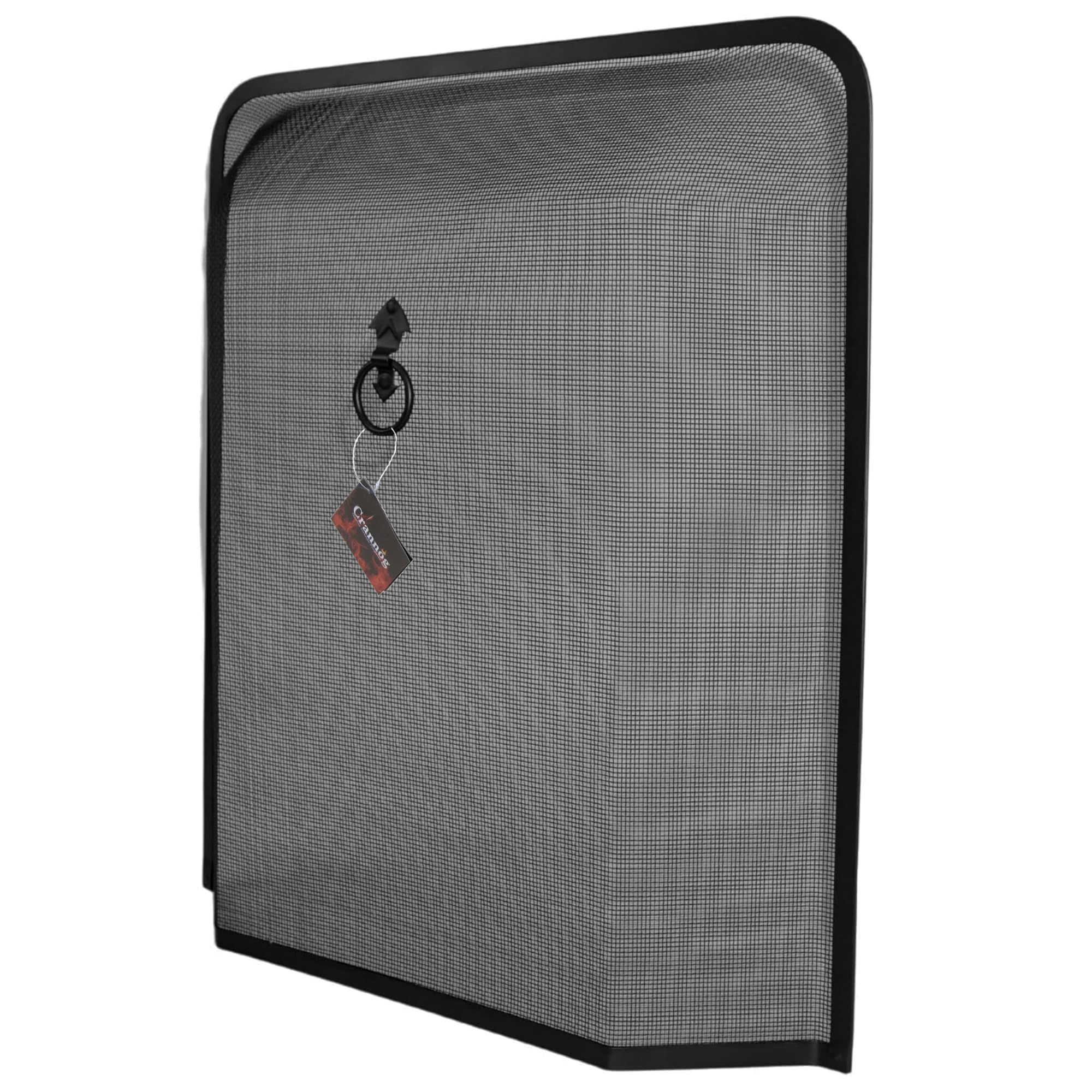 rectangulaire Pare-étincelles Firesceen pour votre Cheminée 62,2 x 53,3 x 8,9 cm avec Noir décoré en filigrane Détails
