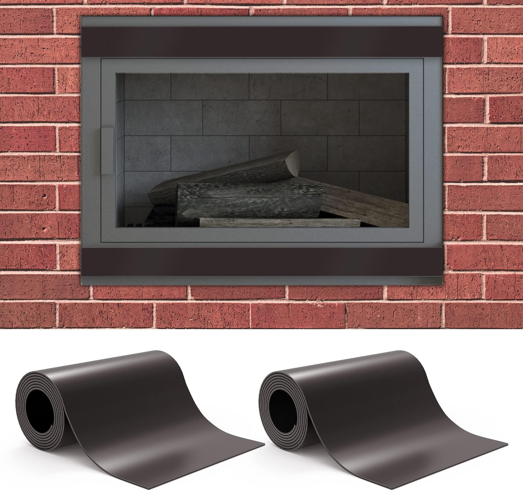 Fireplace Draft Stopper 2pcs Fireplace Vent