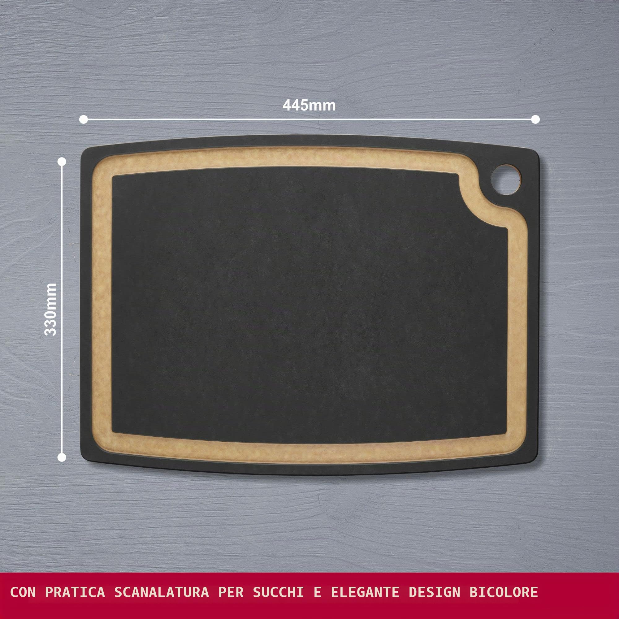 Victorinox Tagliere Serie Gourmet per Carne, Verdure e Formaggio, 44.5 cm