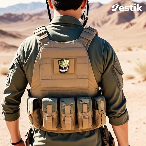 Miniatura 198 de Don't Be A Salty Creative Humor - Parche táctico militar para moral, divertidos parches tácticos, cierre de gancho y bucle de goma de PVC, parches