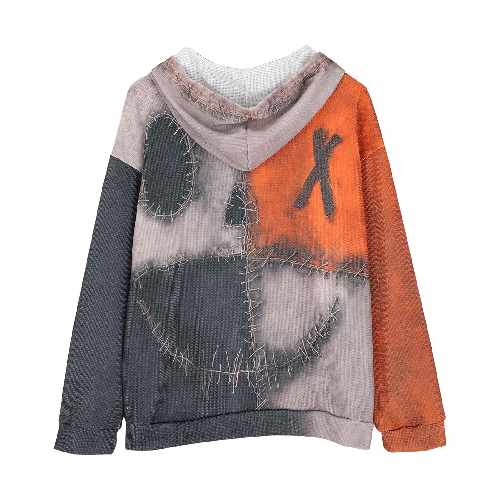 Sudaderas Hombres con Capucha Sudadera para Hombre, Estilo Retro, Informal, Elegante Y Cómoda, Americano. Top Azul Lentejuelas Hombre Oversize Cremallera Muscle Fit Camisetas Sin Manga