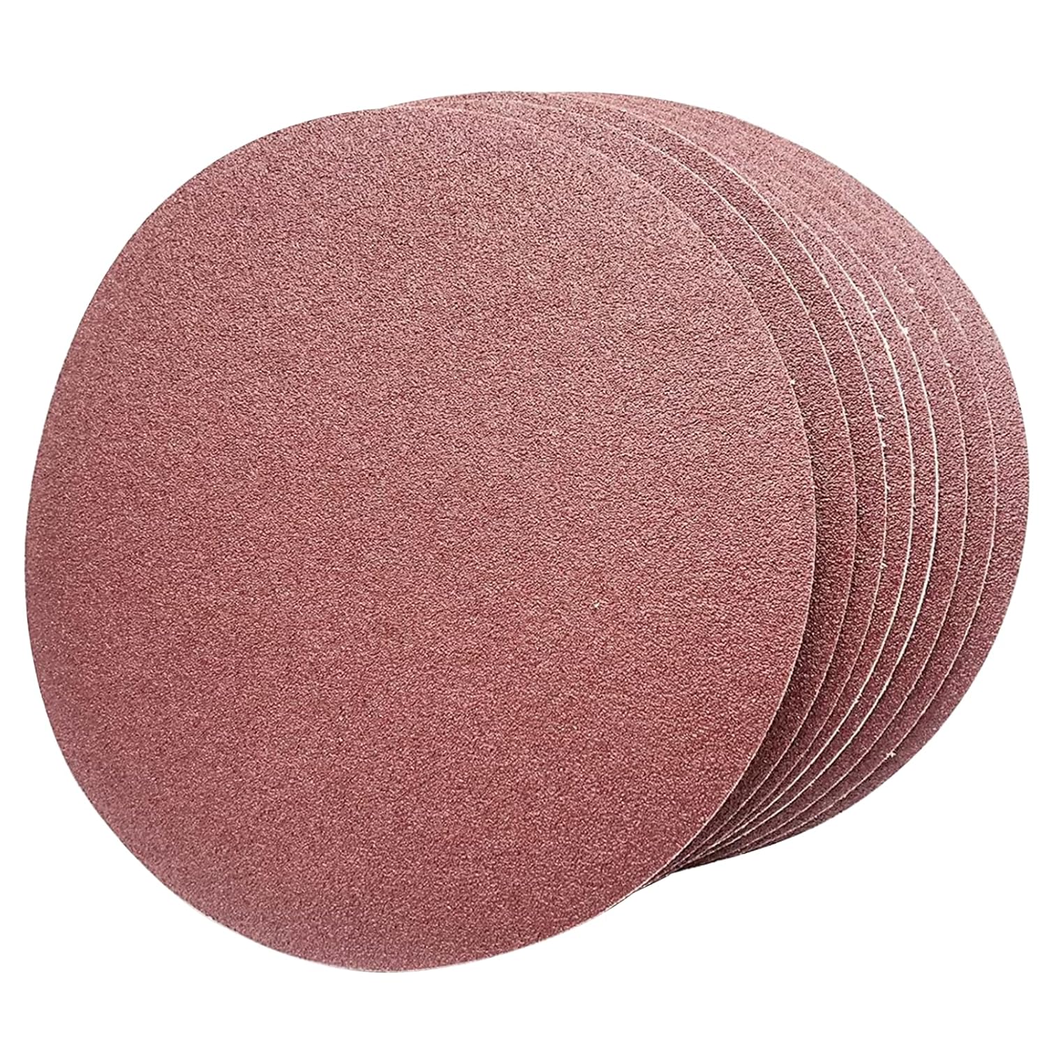 Leopard Twin-60 Grit 12 inches PSA Self Adhesive Stickyback Sanding Discs.Premium Industrial Aluminum Oxide Psa Stick-On Sanding Discs for Stationary Sanders (6 Pack) , 300MM