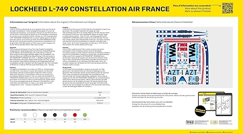 Miniatura 4 de Maqueta avión: Kit de inicio: L-749 Constellation AF