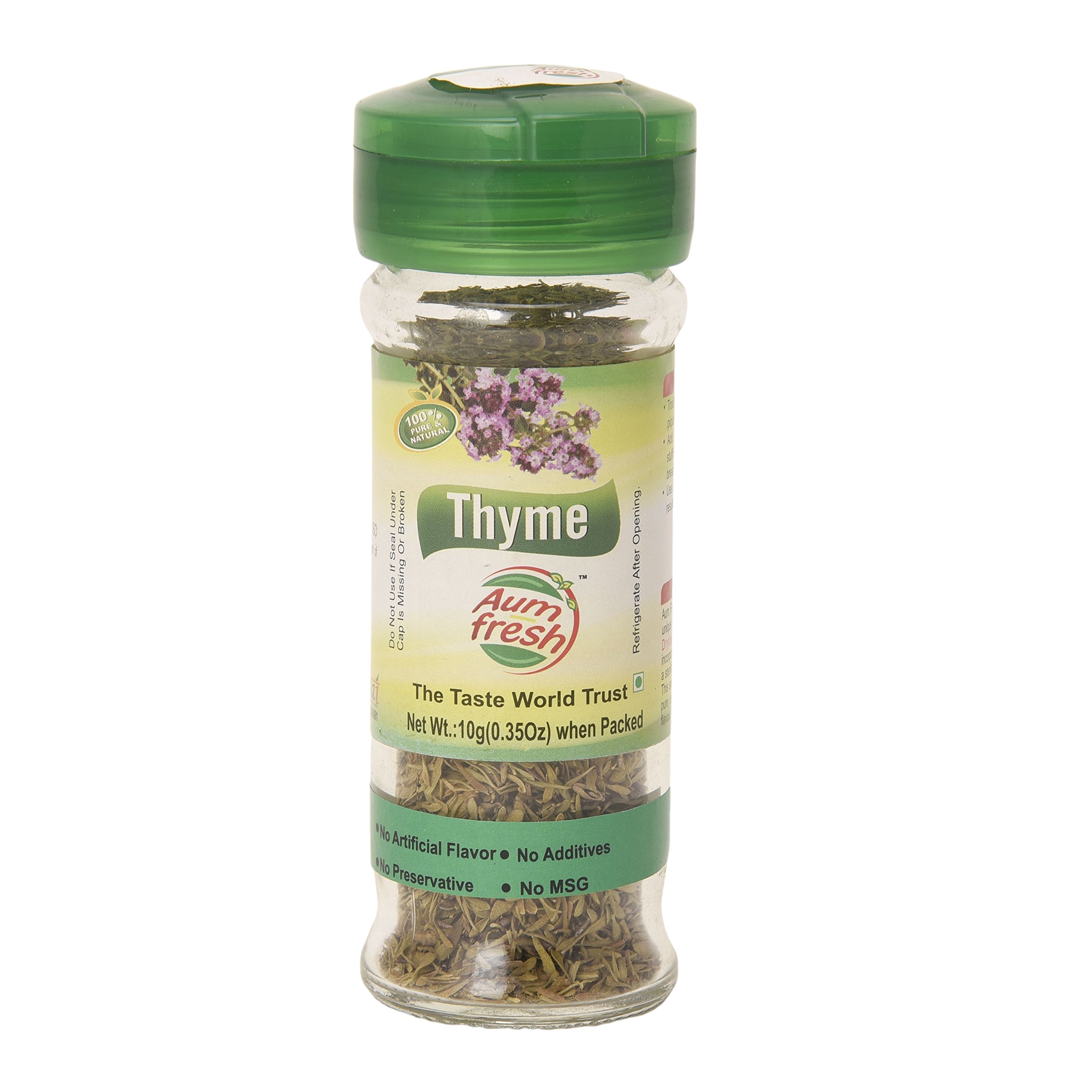 Aumfresh Organic Thyme - 100% Pure & Natural, 10 gm