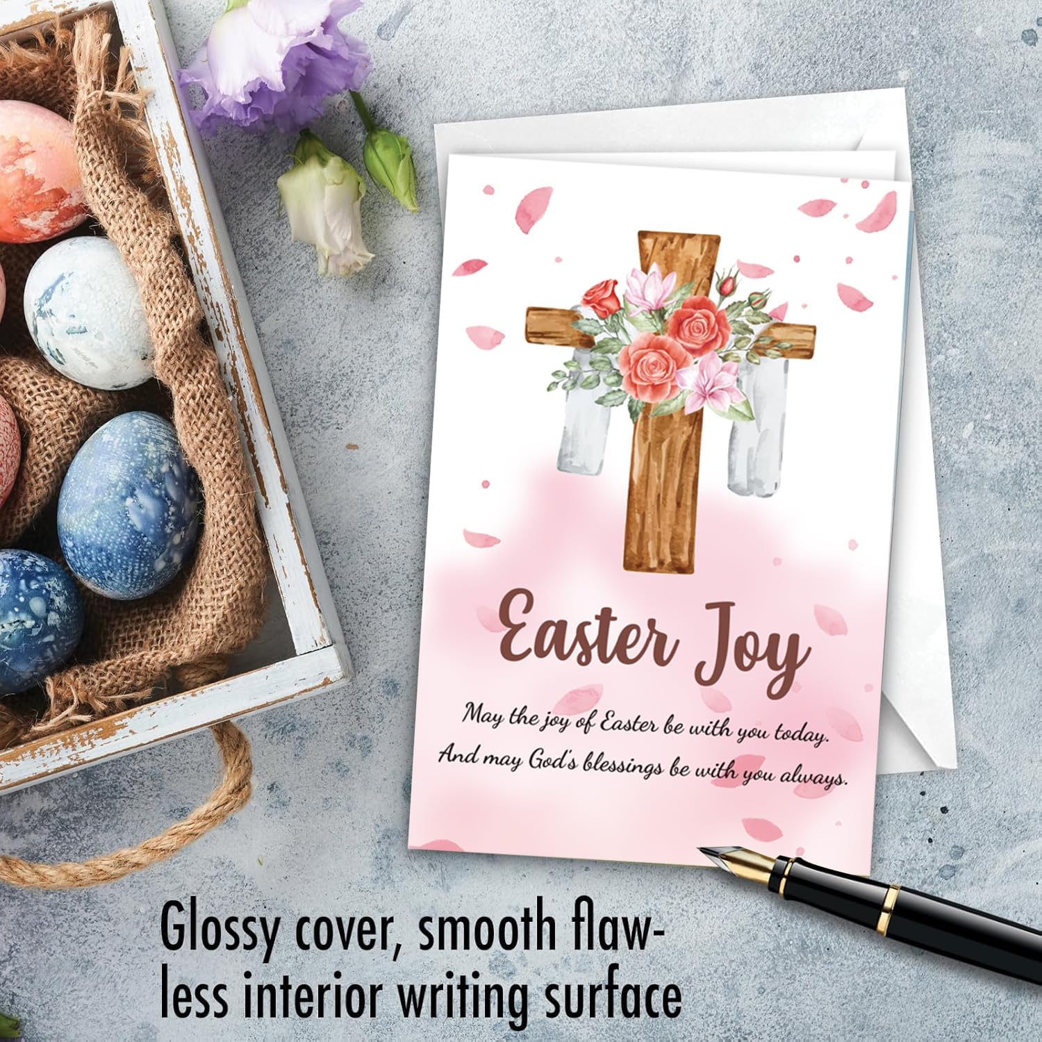 ZKFSIE 9 Pcs Easter Cards Multipack - Image 3