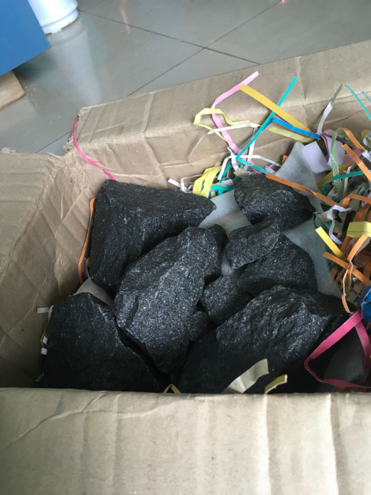 AquaRocks Premium Natural Black Aquascaping Rock/Stone for Aquarium ...