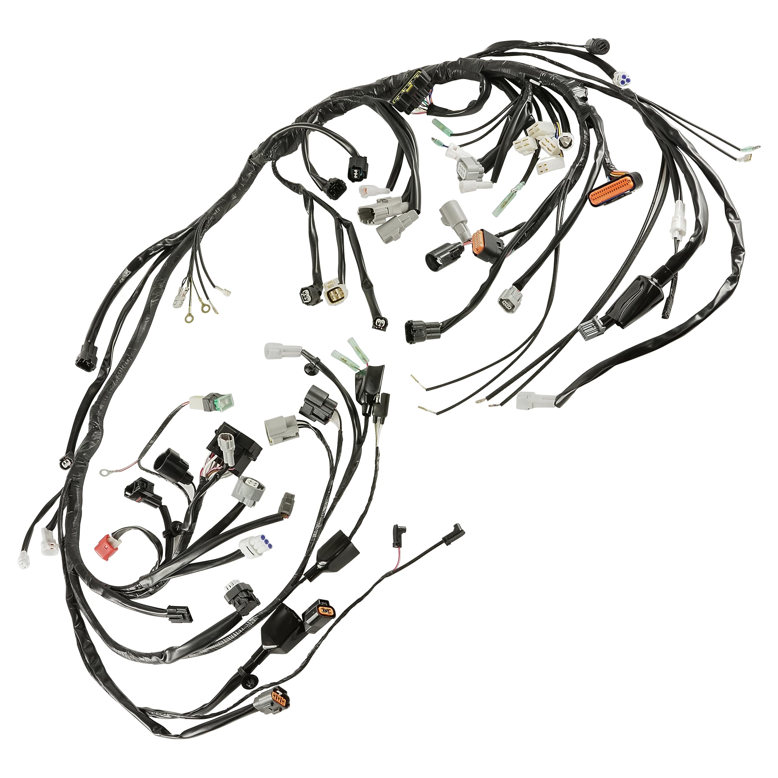 Caltric Wire Harness Assembly Compatible with Kawasaki Brute Force 750 KVF750 EPS Camo 2015-2020