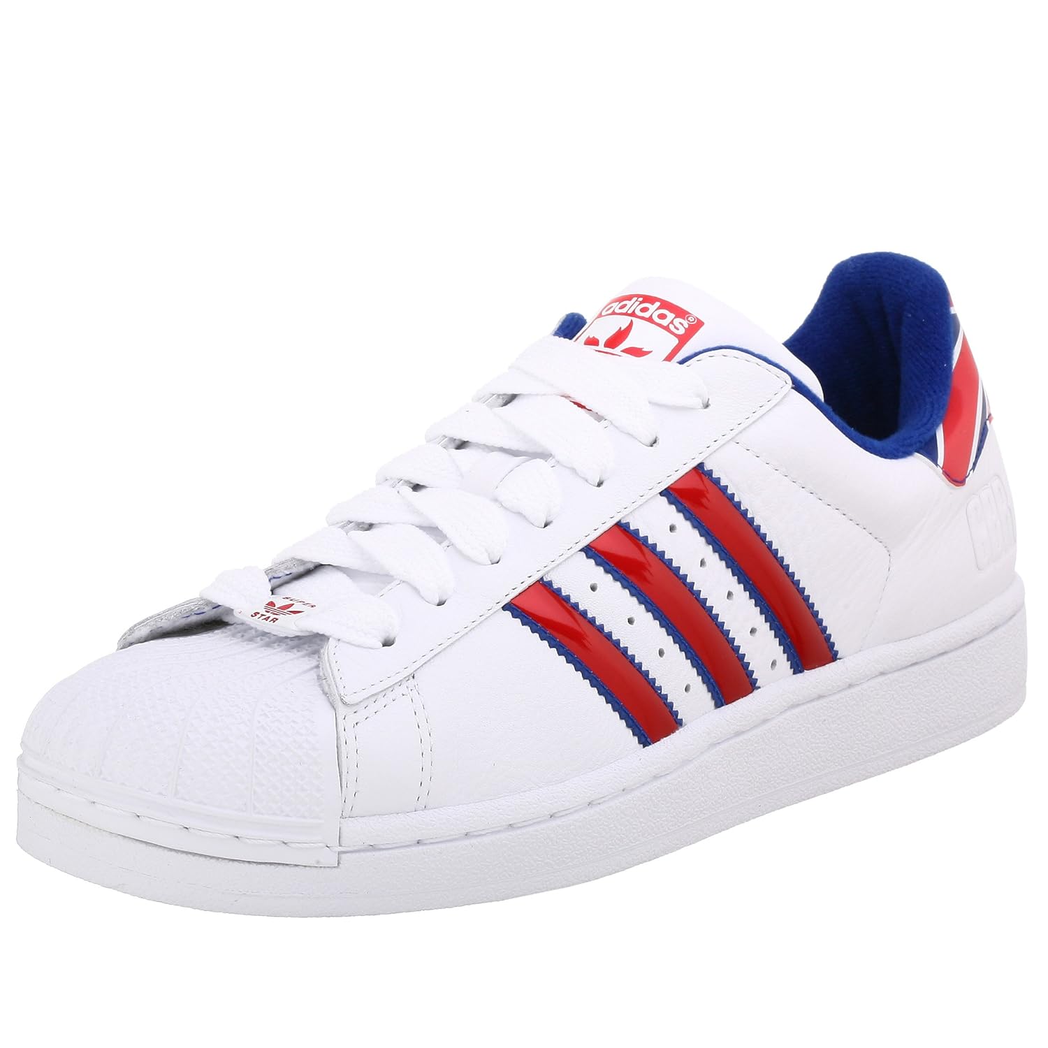 Buy adidas Originals Men's Superstar II Shoe,White/Royal/White,8.5 M US