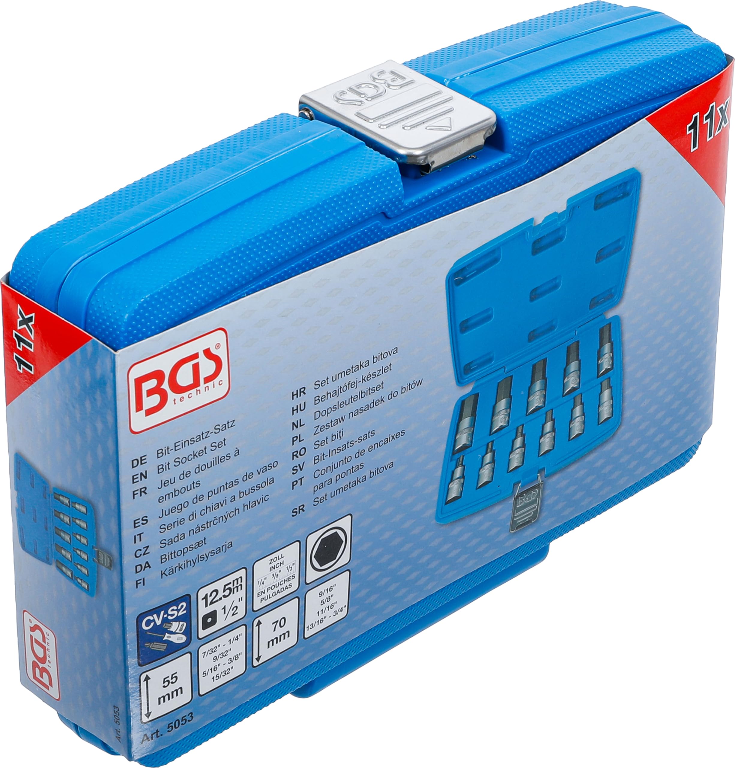 Inserti BGS Per Attacchi Esagonali - 12,5mm (1/2'), Lunghezza 53mm, Per Interni Da 4mm - Foto 5