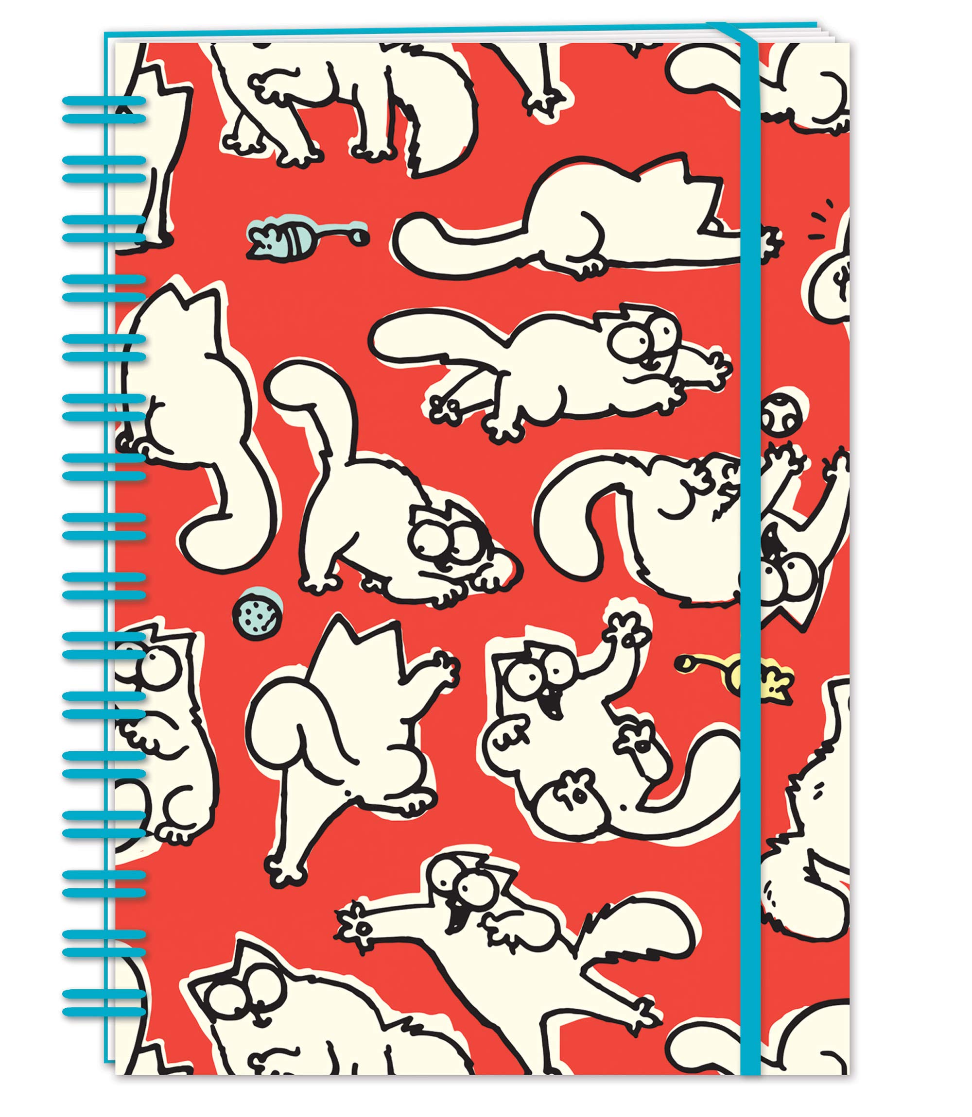 Simon's Cat Stationery - Hardcover Notebook (A5) - Cats Playing