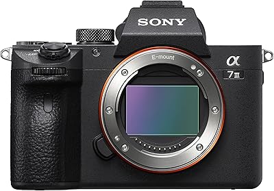 Sony Alpha 7 III Fotocamera Mirrorless Full-Frame, Nero