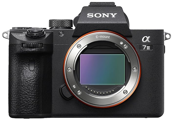 Sony Alpha 7 III Full-Frame Mirrorless Camera (24.2MP, 4K Video, Fast 0.02s 693 Point Hybrid AF & 5 Axis stabilisation - Ideal for Enthusiasts, Hybrid Shooter and Low Light imaging) - Camera Body