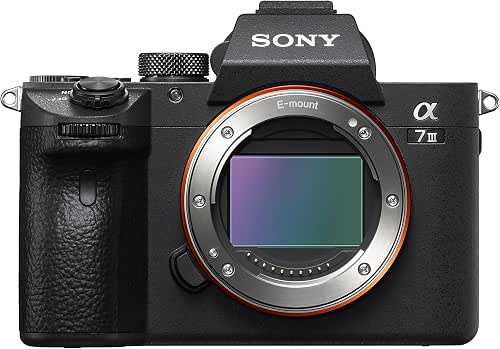 Sony Alpha 7 III Fotocamera Mirrorless Full-Frame, Nero