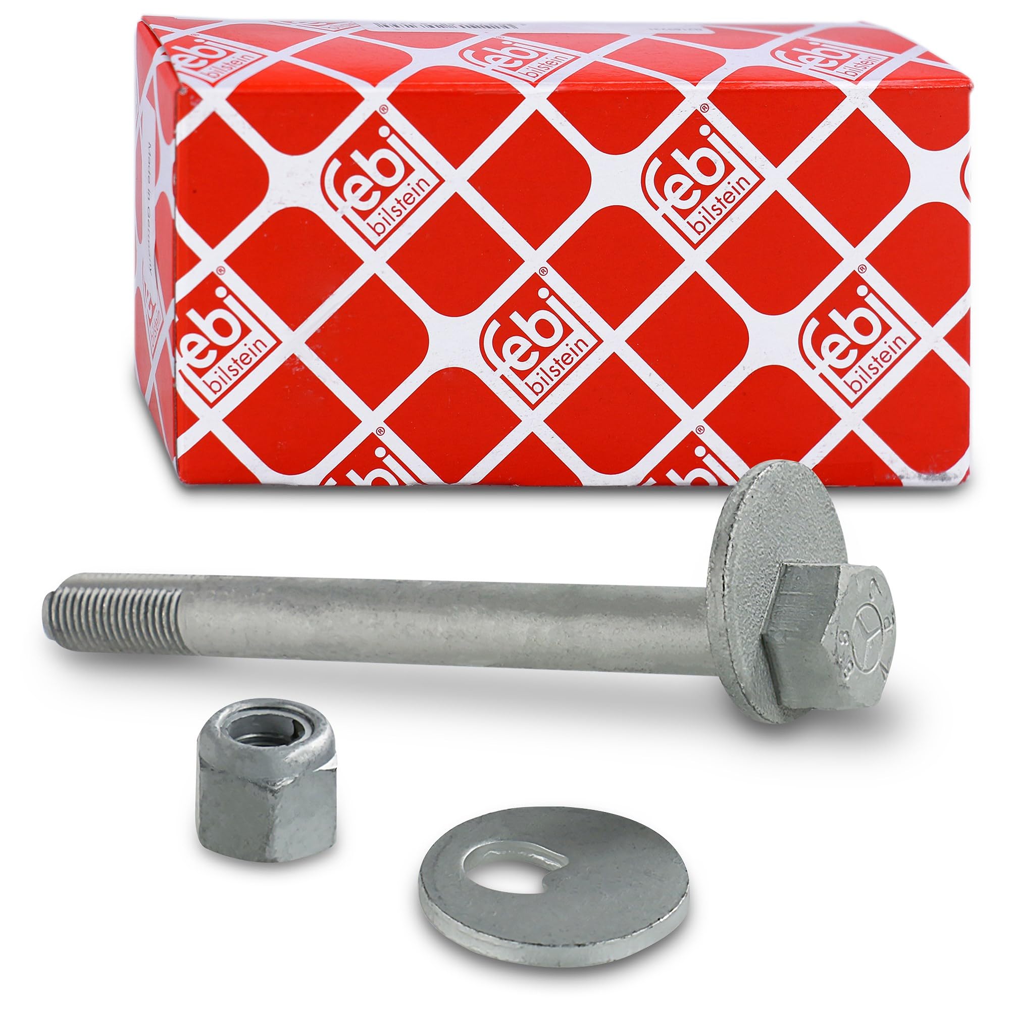 febi bilstein 08073 Eccentric Bolt with nut, pack of one
