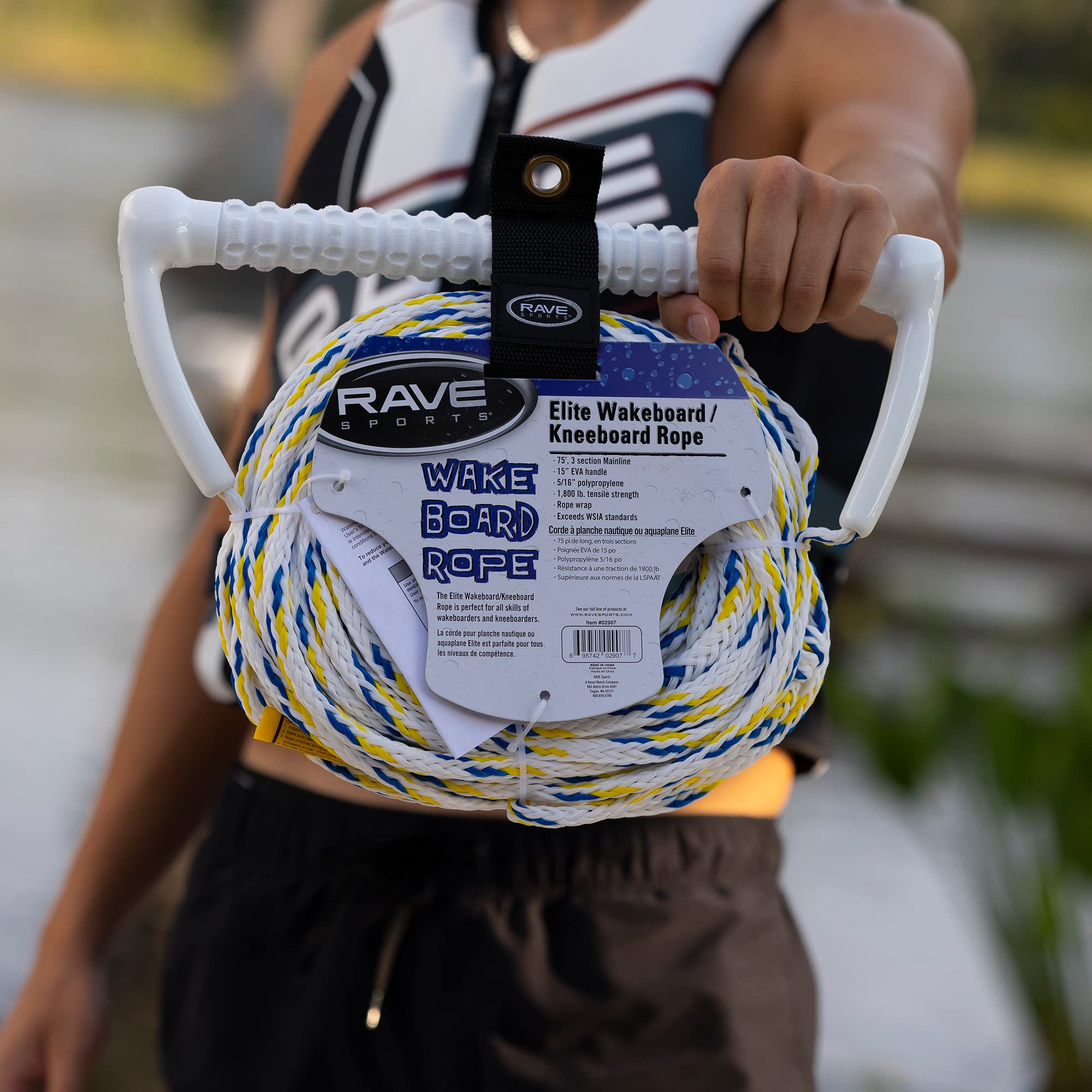 RAVE Sports Elite Wakeboard/Kniebrett Seil