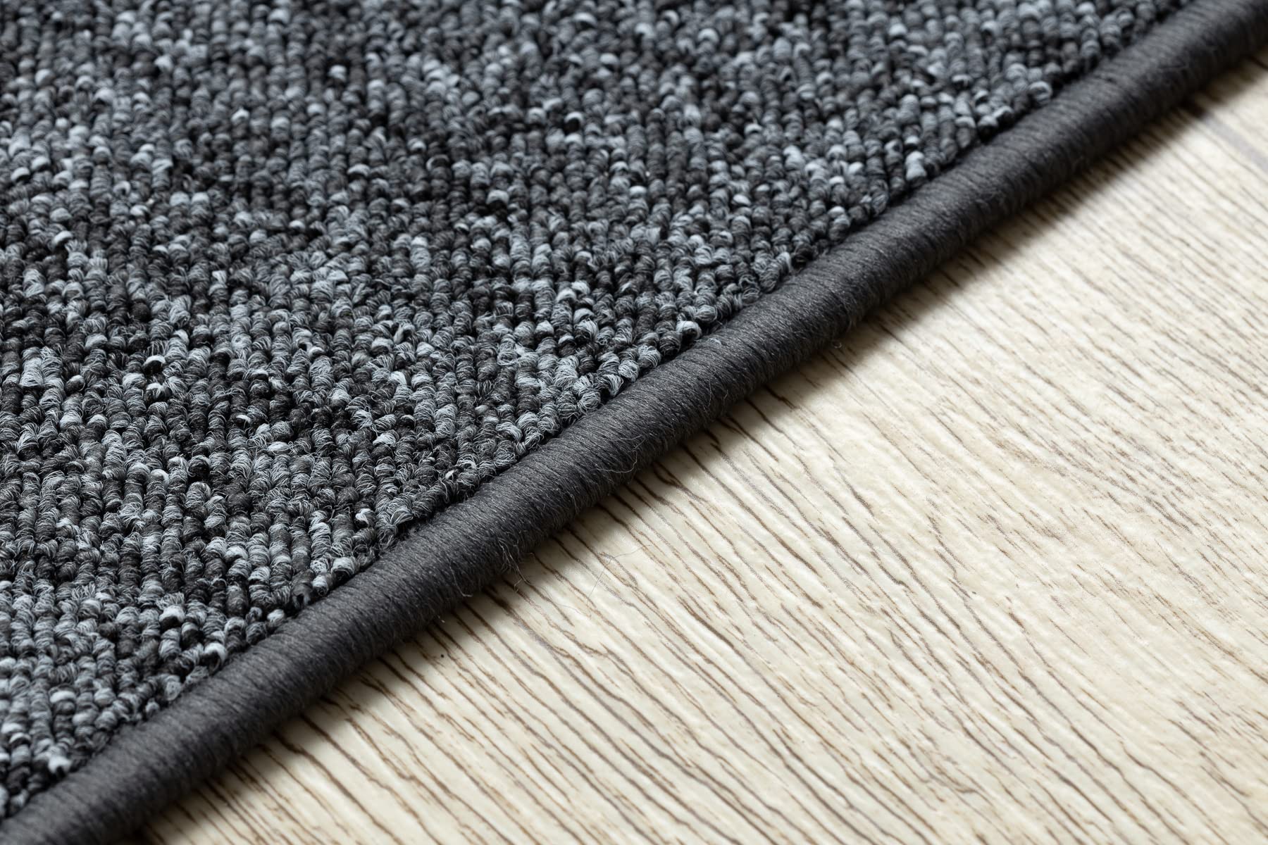 rugsx Alfombra Superstar 965 para salón y Dormitorio, Gris 100x400 cm