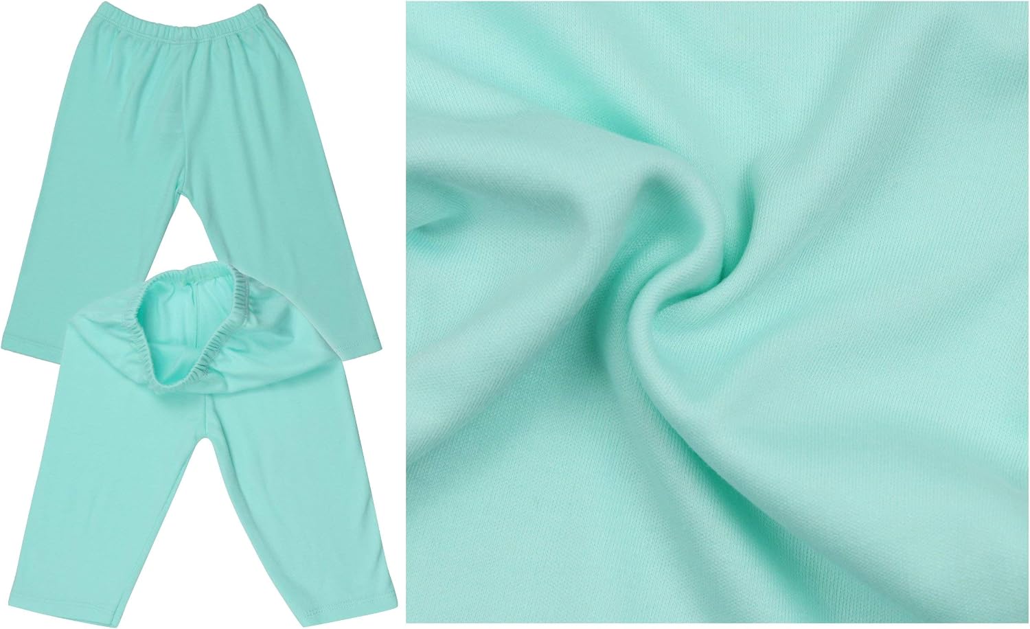 ToBeInStyle Girl's 4 Pack Solid Color Lounging Casual Capri Pants Relaxed Fit