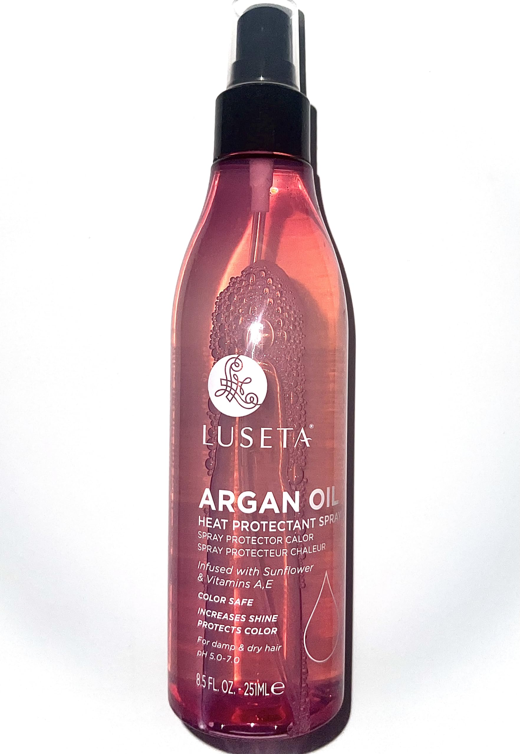 Luseta Argan Oil Heat Protectant Spray, 8.5 fl. Oz.