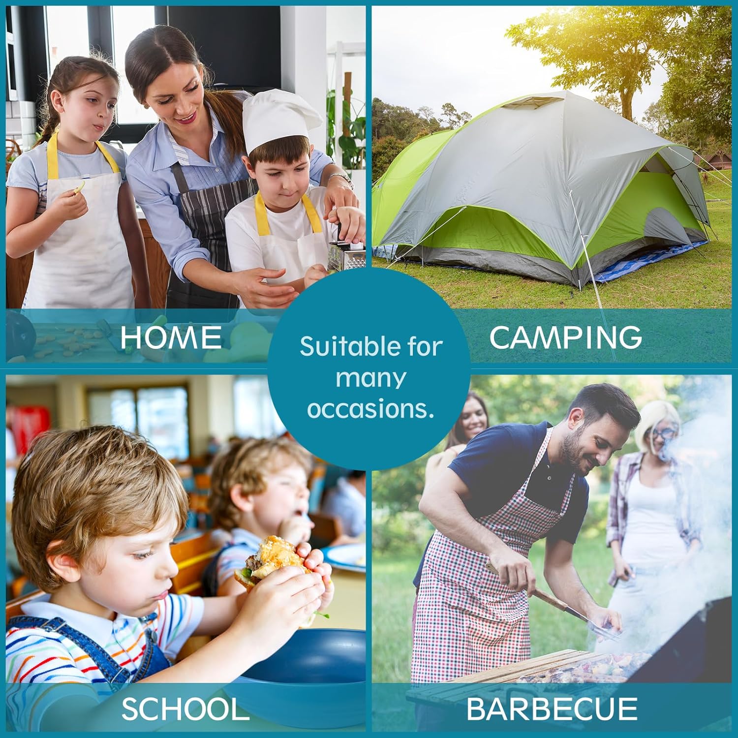 Teivio 8.4" Large Plastic Pasta Bowls Reusable, 45 oz Pasta Serving Bowl Set of 12, Kitchen Wheat Straw Serving Deep Plate Bowls for Salad, Cereal,Soup,Unbreakable Dishwasher Safe, Multicolor - Image 5