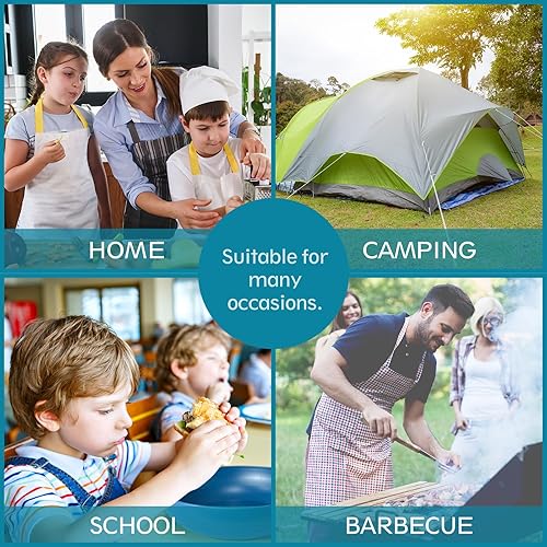 Miniatura 5 de Teivio Tazones de plástico grandes de 8.4 pulgadas para pasta, reutilizables, 45 onzas, juego de 12 cuencos para servir pasta, popotes de trigo de