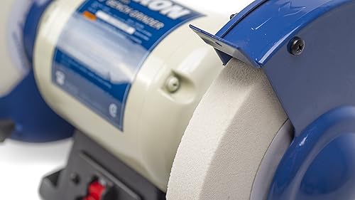 Miniatura 3 de RIKON - Herramientas eléctricas profesionales, 80-805, amoladora de banco de velocidad lenta de 8 pulgadas, potente herramienta de mesa de taller,