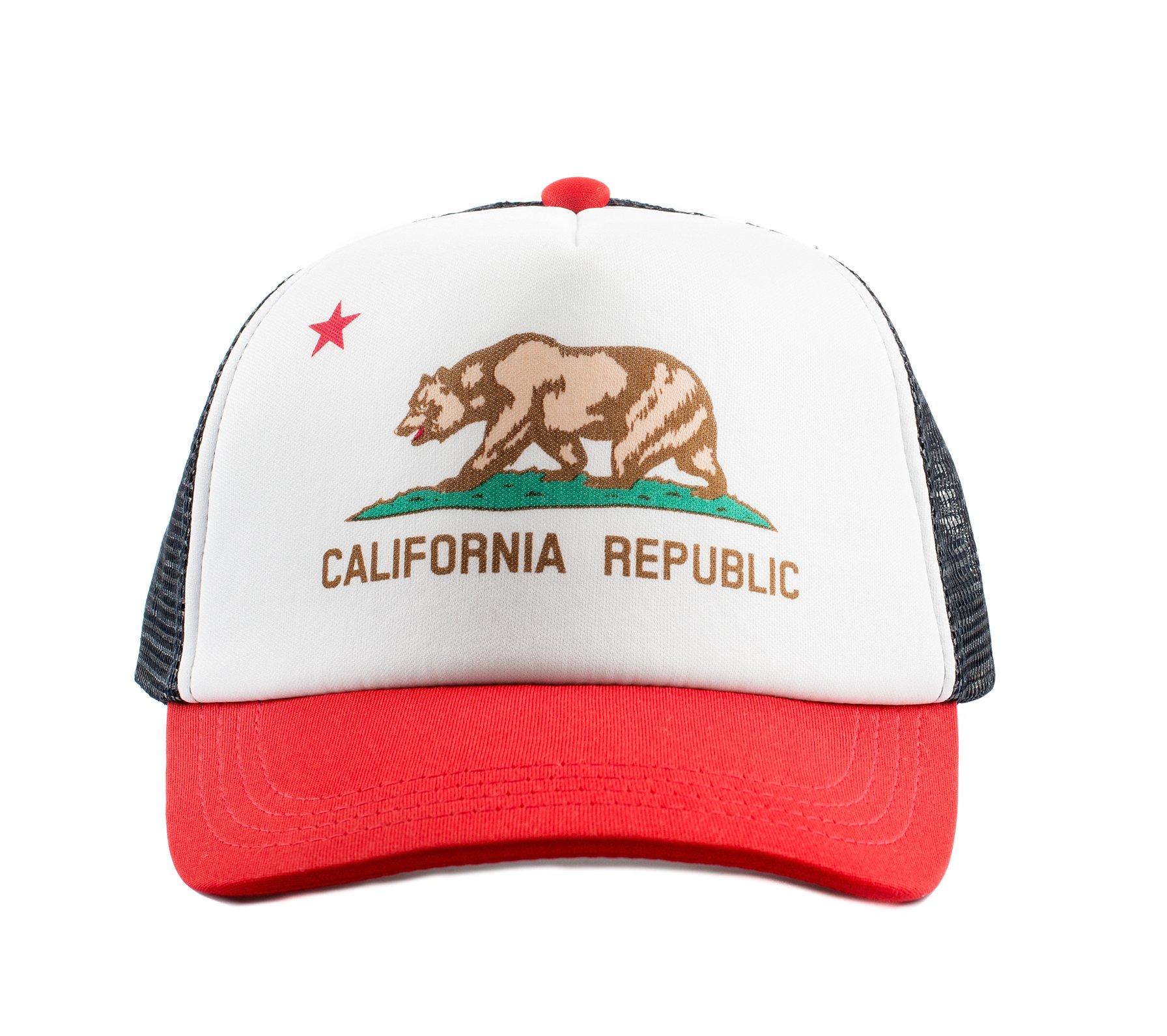 Baby Hats - Baseball Hat, Newborn Youth Flat Brim Mesh Trucker Surf Skate Bubba Bro Fitted Beach Cap Gorros para Bebes