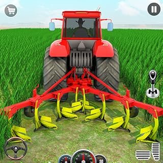 Tractor Farming Game - Tractor Trolly Driving Games: Farm Simulator Games, Real Tractor Driving Simulator Games, Animal Farm Simulator Games, Farm Builder Games, Modern Farming Tractor Driving Games
