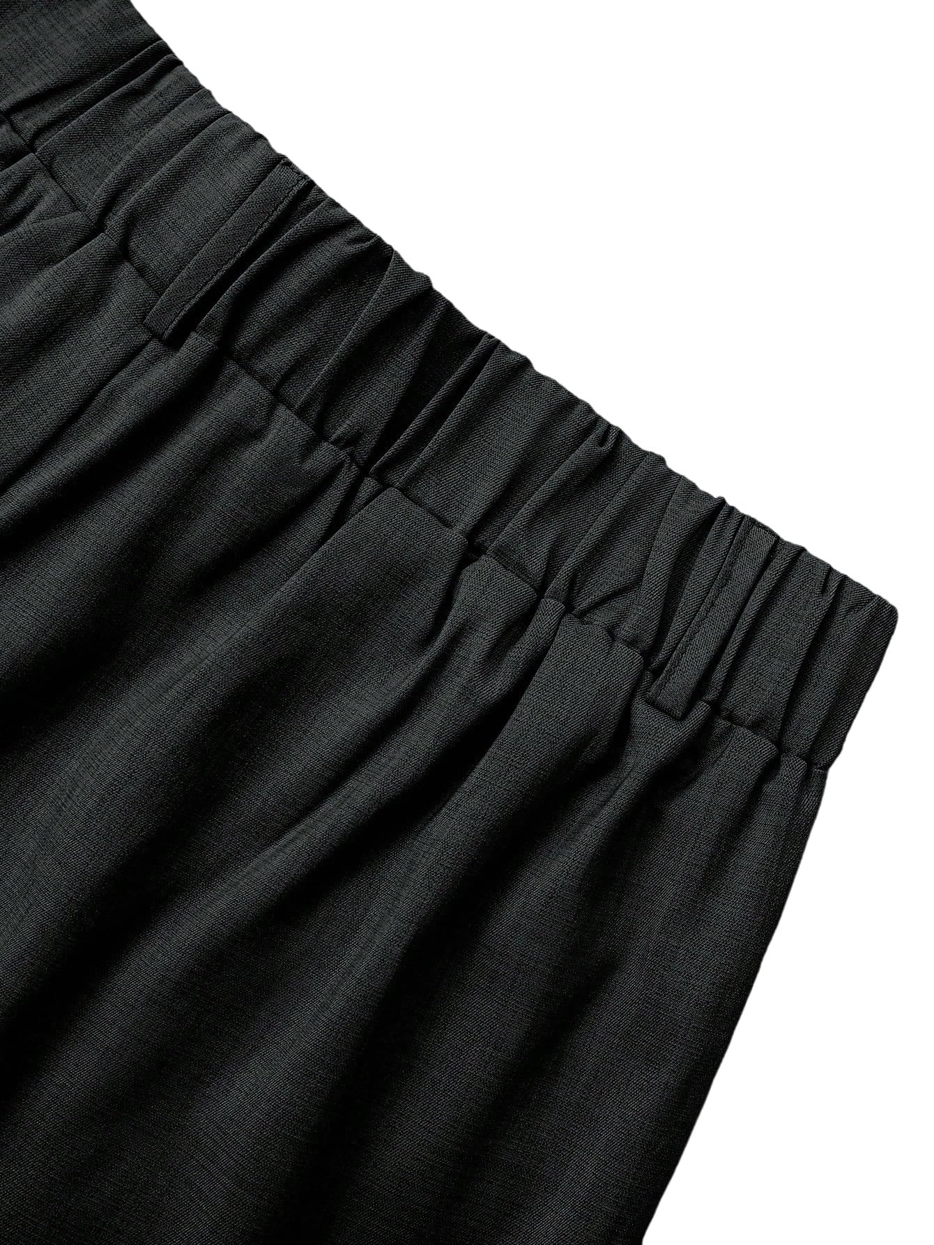 SOLY HUX Pantaloni eleganti da donna, a vita alta, a gamba larga, casual, con elastico in vita, con tasche, per il lavoro