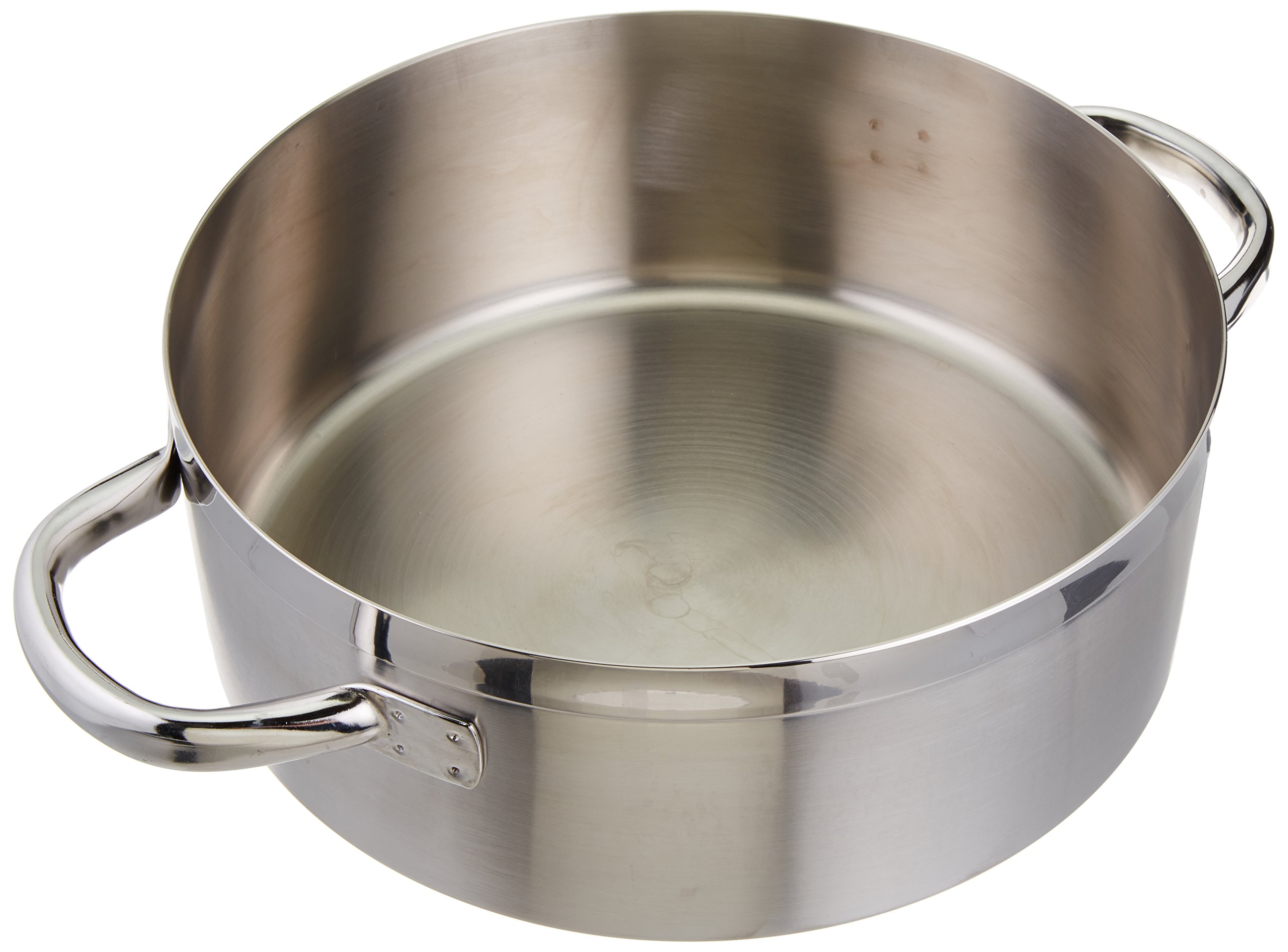 10-1/2 qt Induction Casserole/Brazier Pan by Vollrath – 10.5 Quarts, Stainless Steel, Model 3310