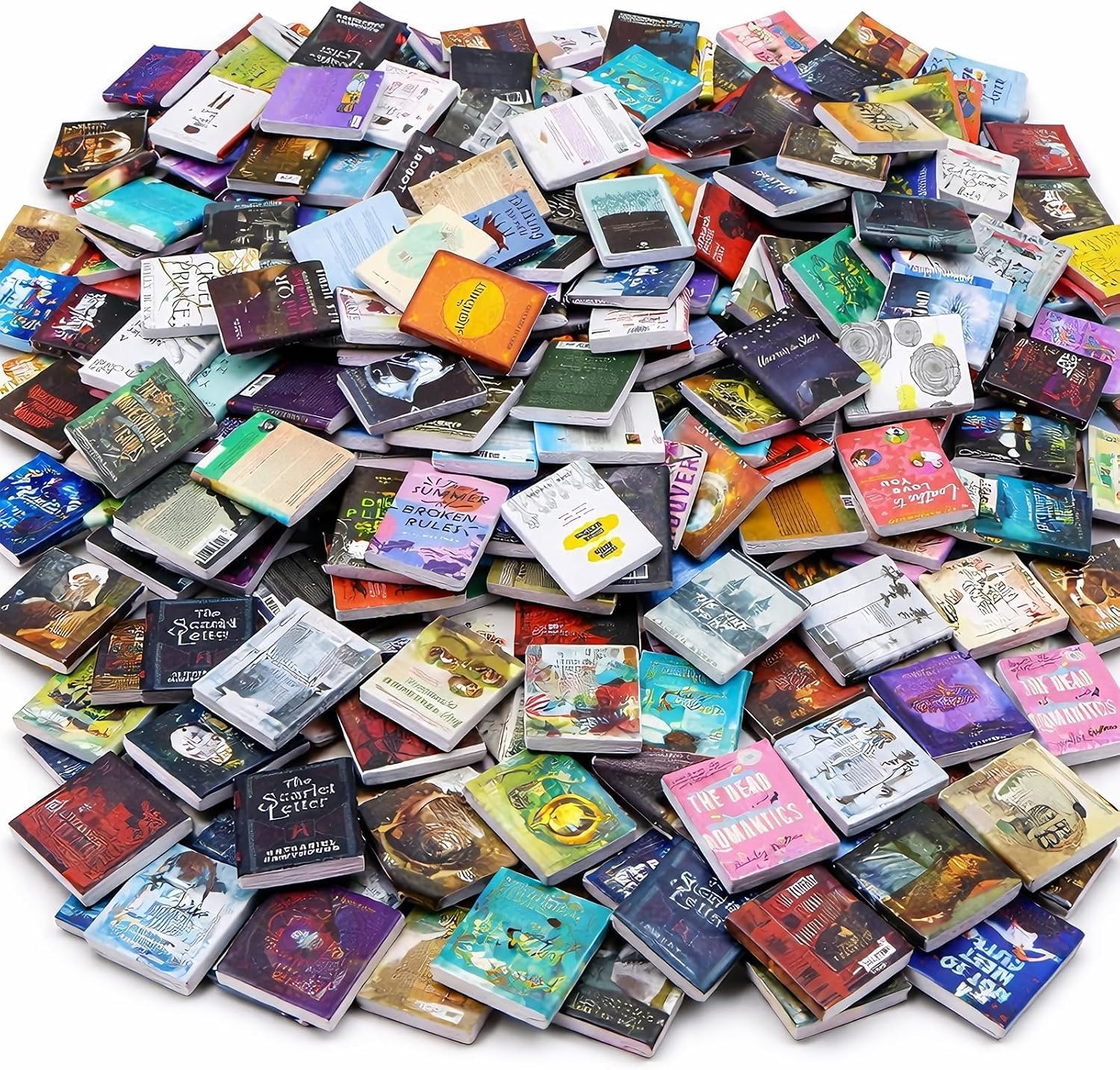 Miniature Books for Dollhouses & Fairy Gardens -5