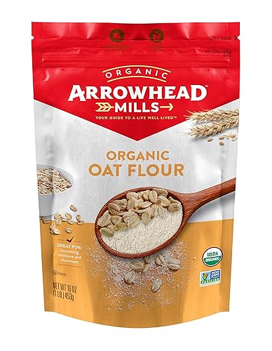 Harina de arroz integral libre de gluten y orgánica Arrowhead Mills
