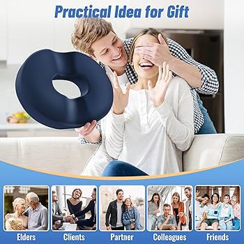 Amazon.com: CloudBliss Donut Pillow Seat Cushion for Tailbone Pain