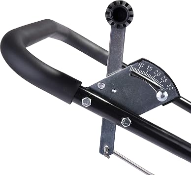 EarthWay Polar Tech 90950 50 LB Professional Ice Melt Broadcast Walk Behind Spreader with 9 Pneumatic Tires, High Output and Solid Linkage Control