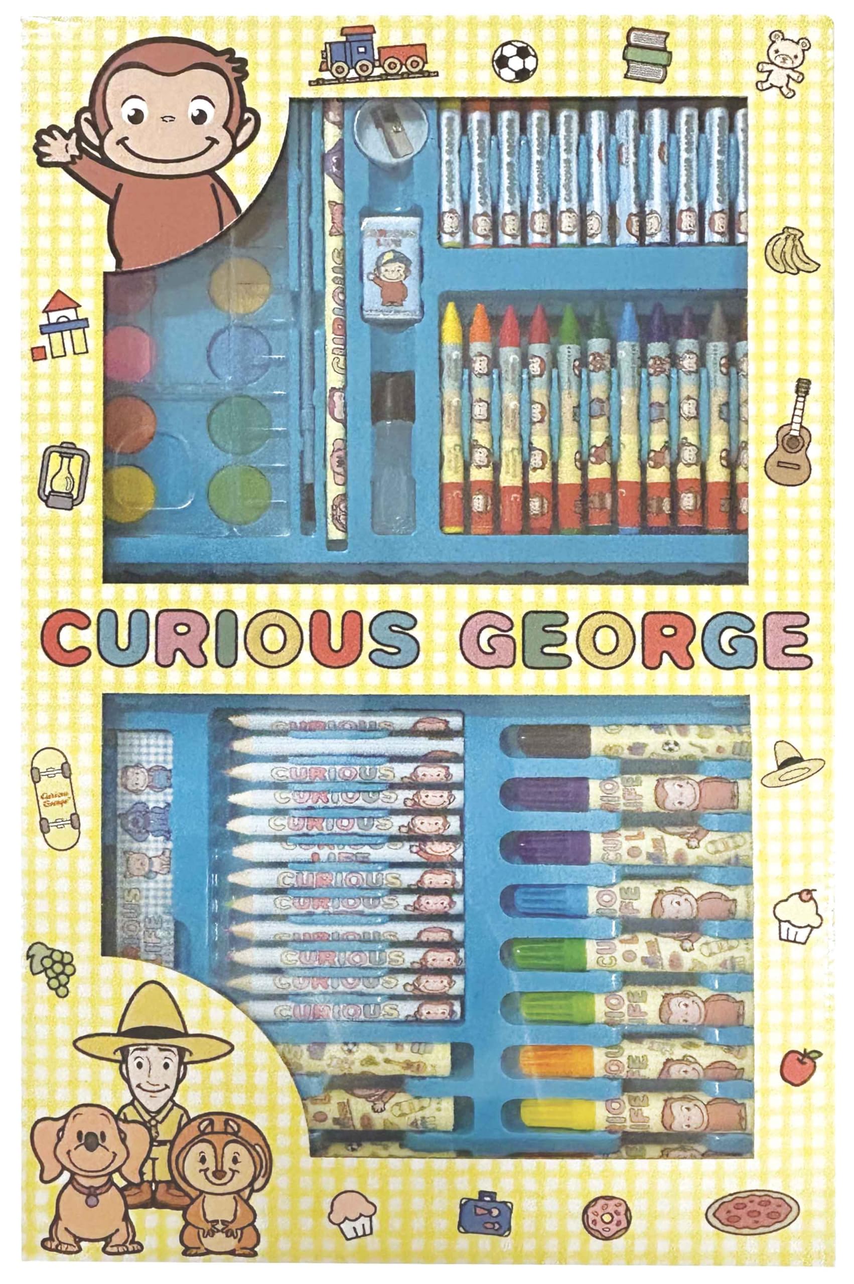 Amazon.co.jp: アイプランニング おさるのジョージ お絵描きセット