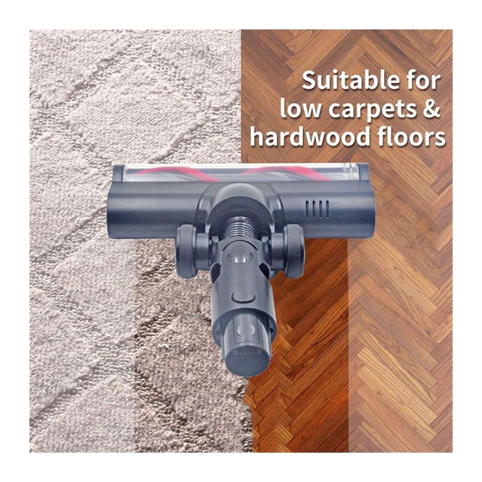 Cepillo de rodillo de repuesto for aspiradora inalámbrico, Compatible con Dreame, | Piezas del cabezal del cepillo del piso R10 R20 R30 T20 T30 S10 Z10 Z20