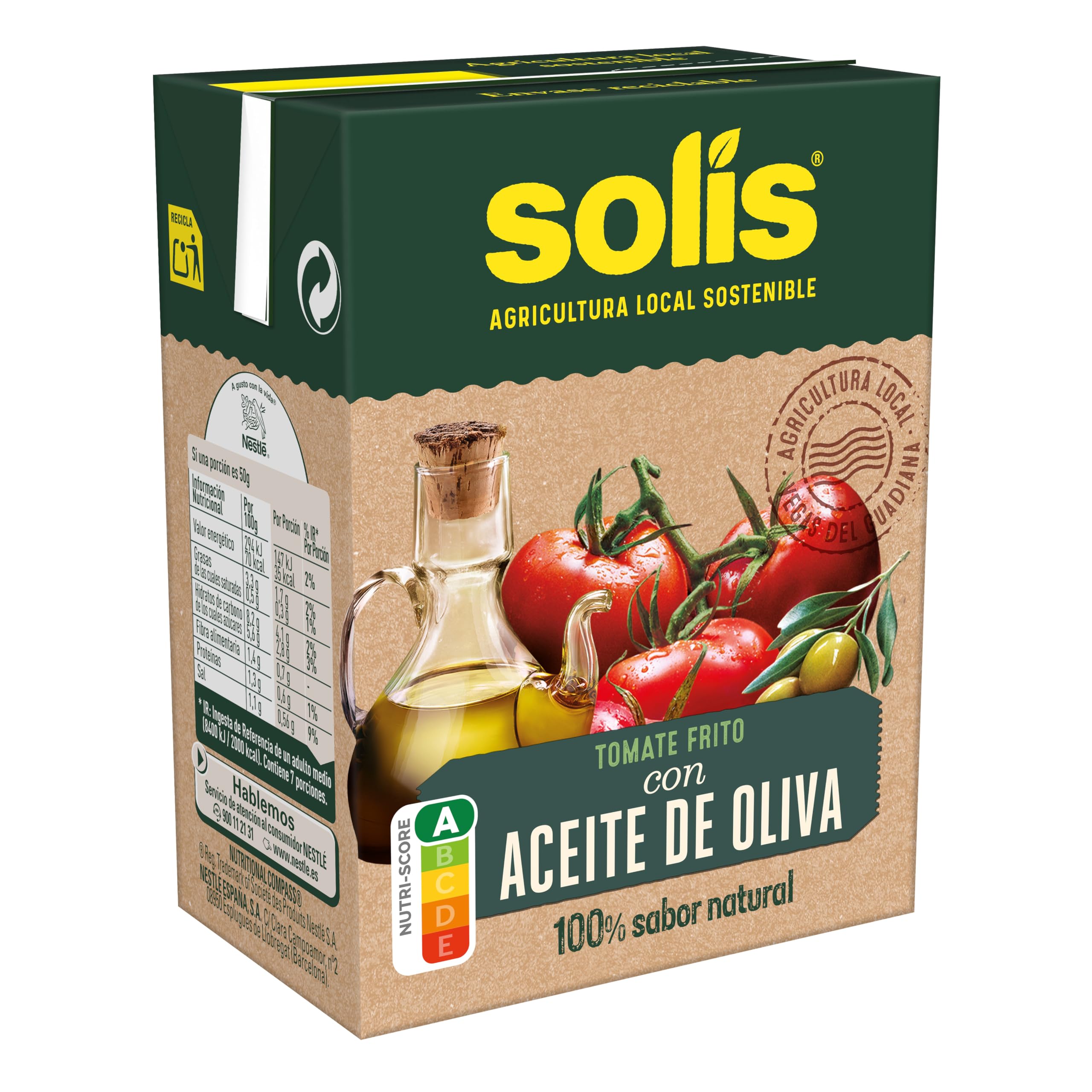 Solis Salsa de tomate COMBI OLIVA 12 x 350 g
