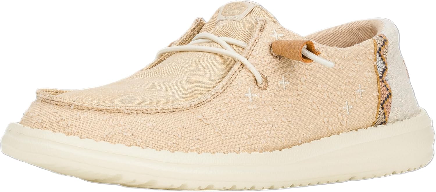 HEYDUDE Women's Wendy Crafted Boho Loafer Shoe