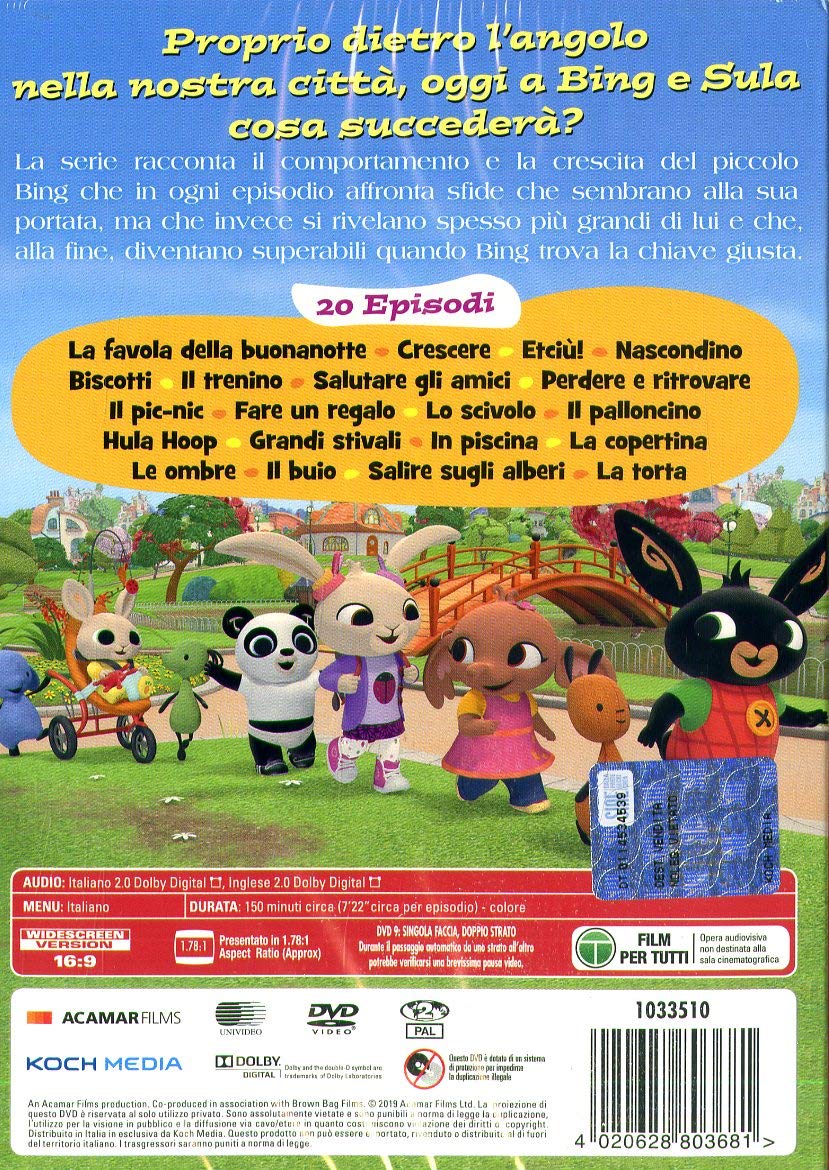 Bing - Le Favole Della Buona Notte - DVD con Sorpresa