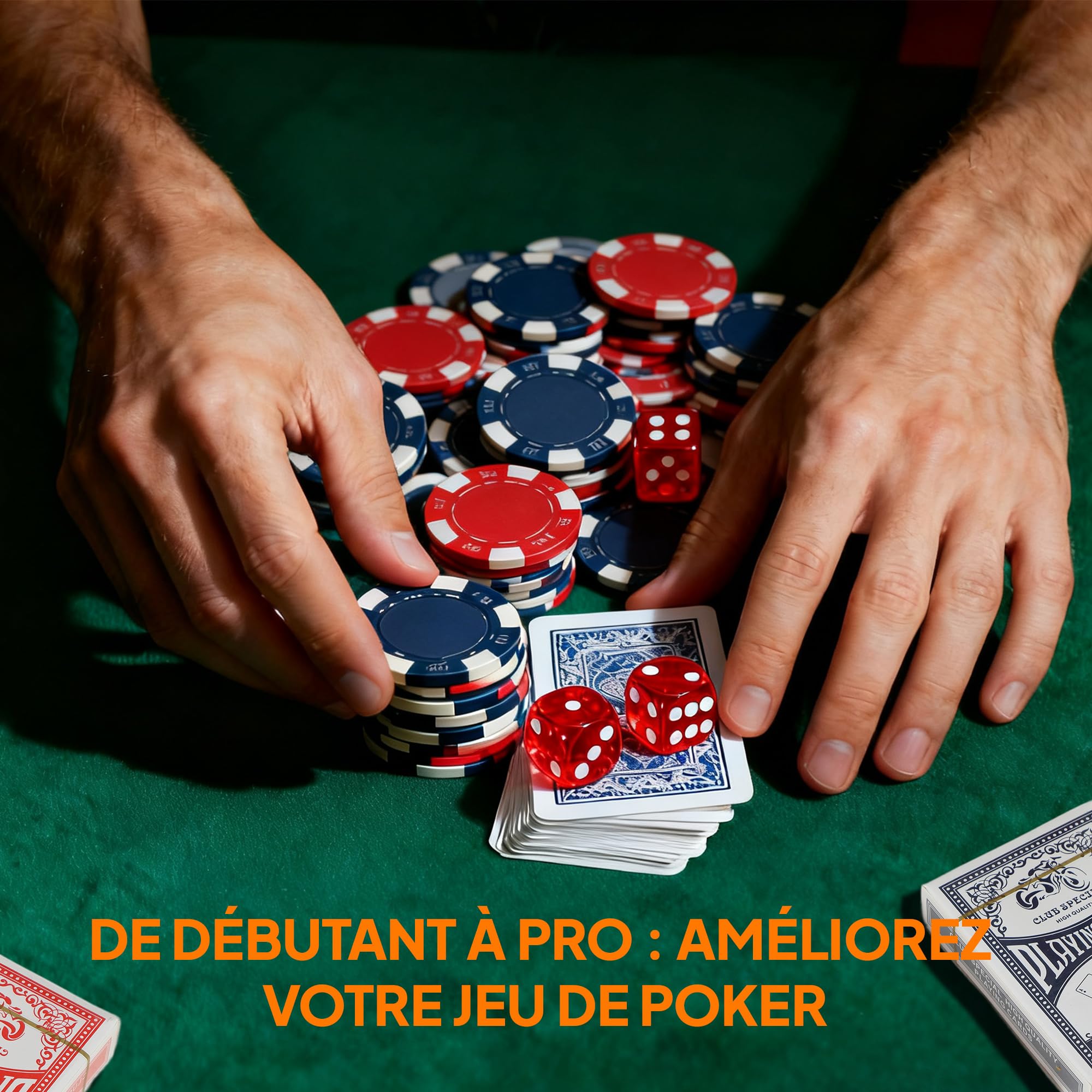 SPORTNOW Mallette de Poker Coffret de Poker Complet 400 Jetons, Boîtier en ABS, Cartes à Jouer, dés, Dealer, Tapis, pour Jeux Blackjack et Texas Holdem